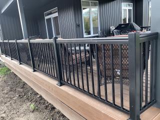 Black railings