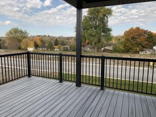 Deck railings in Colborne