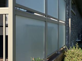 Glass Deck Railings in Brighton, Ontario