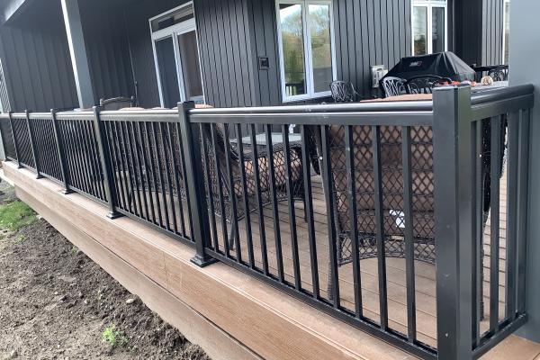 Black railings