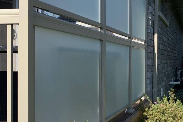 Glass Deck Railings in Brighton, Ontario