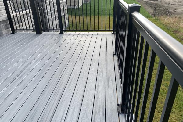 Side of deck