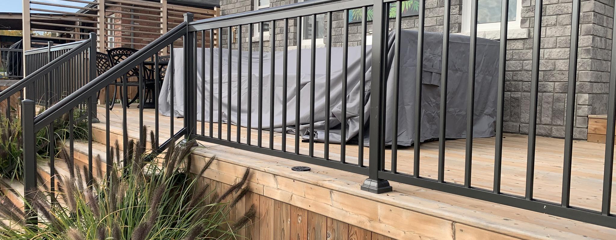 Big deck in Ontario